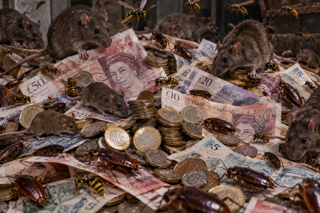 What does pest control cost in the UK?